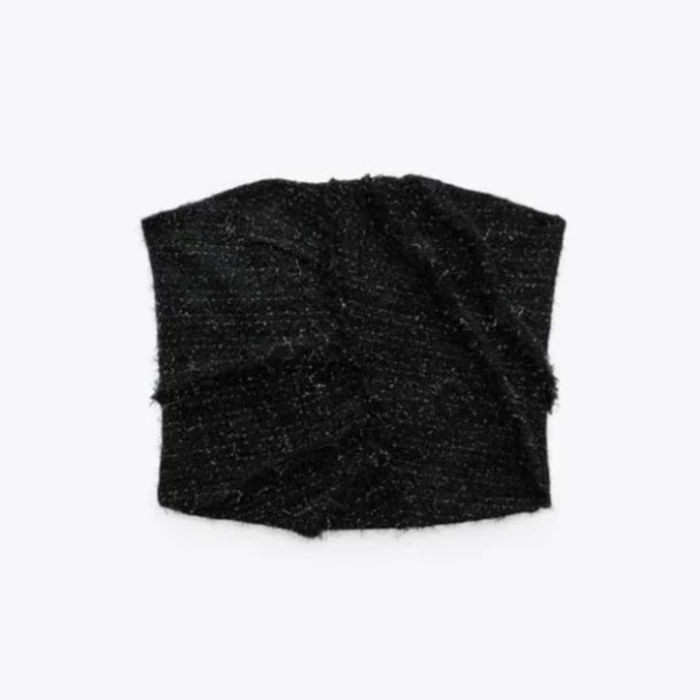 Zara Sparkly Bustier Limited Edition Small
